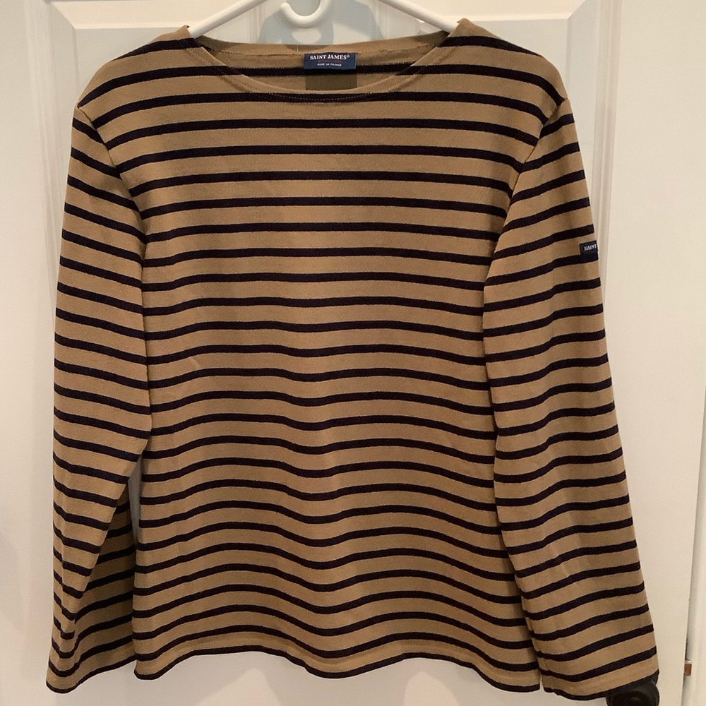 Saint James for J. Crew striped sailor shirt sz M